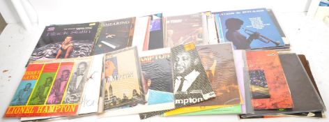 COLLECTION OF JAZZ LP'S VINYL RECORDS TO INCL. LIONEL HAMPTON