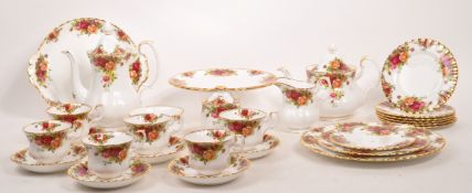 ROYAL ALBERT - OLD COUNTRY ROSES - PORCELAIN TEA SERVICE