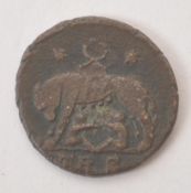 CIRCA 334AD TREVERI MINT CONSTANTINUS I BRONZE NUMMUS