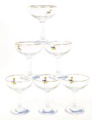 BABYCHAM - COLLECTION OF SIX 1970S DRINKING GLASSES