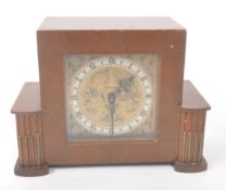ROTHERHAM - VINTAGE 20TH CENTURY 1940S ART DECO MANTEL CLOCK