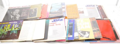 COLLECTION OF APPROX 50 JAZZ LP VINYL RECORD ALBUMS