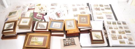 JACK GRUNWELL - BRISTOL - COLLECTION OF MINIATURE PAINTINGS