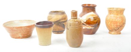 COLLECTION OF MID CENTURY EUROPEAN EARTHENWARE