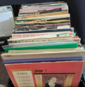 LARGE COLLECTION OF CLASSICAL LONP PLAY VINYL RECORDS