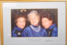 20TH CENTURY NORMAN PARKINSON QUEEN ELIZABETH II PHOTOGRAPH