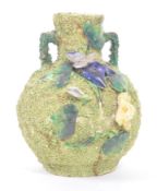 THOMAS BEVINGTON - LATE 19TH CENTURY MOSS WARE VASE