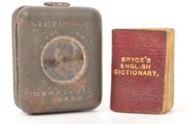 DAVID BRYCE & SON - 19TH CENTURY MINIATURE ENGLISH DICTIONARY