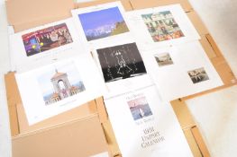 SEVEN 1990S PETER LICHFIELD UNIPART CALENDARS
