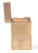 SIMON TISSOT-DUPONT - VINTAGE GOLD PLATE HAND HELD LIGHTER