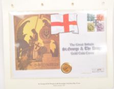 GREAT BRITAIN - WESTMINSTER FULL GOLD SOVEREIGN COIN COVER