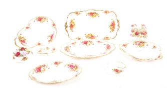 ROYAL ALBERT OLD COUNTRY ROSES - COLLECTION OF MIXED ITEMS
