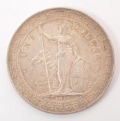 BOMBAY MINT SILVER BRITISH TRADE DOLLAR
