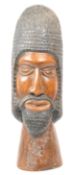 20TH CENTURY JAMAICAN CARRIBEAN WOODEN CARVED BUST