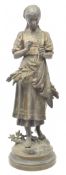 ATTR. EUTROPE BOURET - FRENCH 19TH CENTURY BRONZE FIGURE