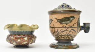 FLORENCE BARLOW - ISOBATH PATE - SUR - PATE INKWELL T/W ANOTHER