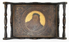 19TH CENTURY ITALIAN RENAISSANCE STYLE BREAKFAST TRAY