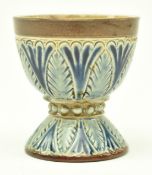 ROBERT WALLACE MARTIN - 1876 STONEWARE EGG CUP