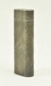 20TH CENTURY CARTIER BRUSHED SILVER PLATED LIGHTER