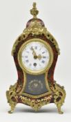 JAPY FRERES, FRANCE - 19TH CENTURY BOULLE WORK MANTLE CLOCK