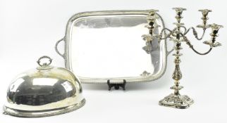 LATE 19TH / EARLY 20TH CENTURY SHEFFIELD SILVER PLATED ITEMS