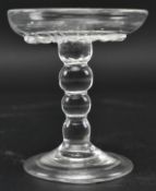 GEORGE III GLASS PATCH TAZZA STAND