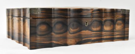 CEYLONESE SRI LANKA 19TH CENTURY COROMANDEL SEWING BOX