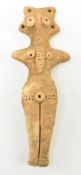 SYRO HITTITE TERRACOTTA FIGURINE OF A GODDESS