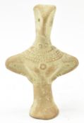 INDUS VALLEY STYLE HARAPPAN TERRACOTTA FERTILITY FIGURINE