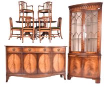 BANKS OF BRISTOL - GEORGE III STYLE DINING ROOM SUITE