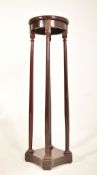 BIEDERMEIER 19TH CENTURY MAHOGANY TORCHERE PLANT STAND