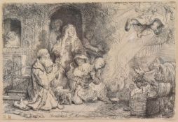 REMBRANDT VAN RIJN (1606-1669) - ORIGINAL 17TH CENTURY ETCHING