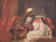 ORIENTALIST ENGLISH SCHOOL - 19TH CENTURY OIL ON CANVAS
