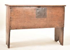 17TH CENTURY OAK MARRIAGE COFFER CHEST COFFER