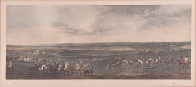 AFTER P TILLEMANS - 1722 COLOURED ENGRAVING OF KING GEORGE I