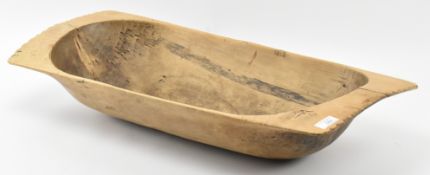 19TH CENTURY VICTORIAN ELM DOUGH BIN / BOWL