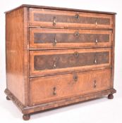 18TH CENTURY QUEEN ANNE WALNUT CHEST OF DRAWERS