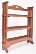 19TH CENTURY ARTS & CRAFTS PEG JOINT BOOKCASE