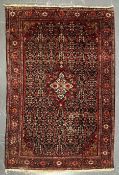 20TH CENTURY PERSIAN ISLAMIC KASHAN FLOOR CARPET RUG