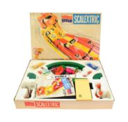 SCALEXTRIC - VINTAGE YOU STEER SCALEXTRIC SET
