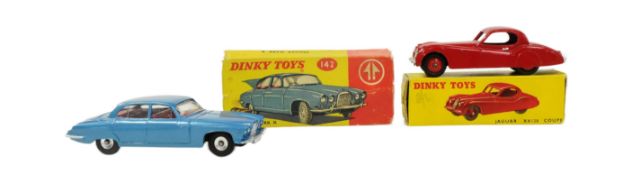 DIECAST - VINTAGE DINKY TOYS DIECAST JAGUAR CARS
