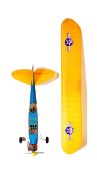 RADIO CONTROLLED PLANE - VINTAGE RC PLANE MODEL