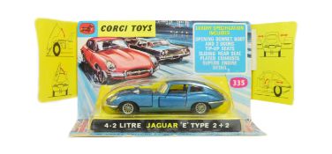 DIECAST - CORGI TOYS DIECAST 4.2 LITRE JAGUAR E TYPE 2 + 2