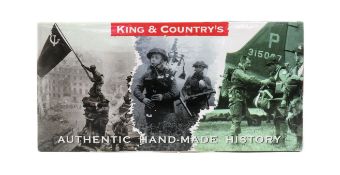KING & COUNTRY - X4 HAND PAINTED 1/30 SCALE TOMMIE SOLDIERS