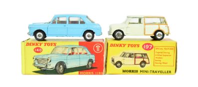 DIECAST - X2 VINTAGE DINKY TOYS DIECAST MODEL CARS