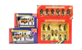 TOY SOLDIERS - X4 BRITAINS METAL TOY SOLDIER SETS