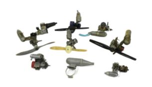 RC MODELS - COLLECTION OF RADIO CONTROL PLANE ENGINES