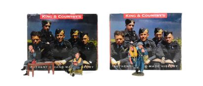 KING & COUNTRY - X2 AIR FORCE SOLDIER MODEL FIGURES