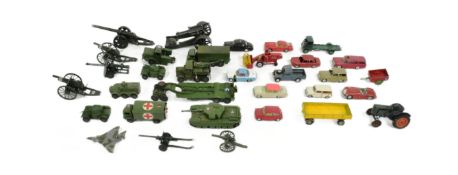 DIECAST - COLLECTION OF ASSORTED MILITARY VEHICLES AND CARS