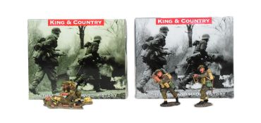 KING & COUNTRY - 3RD INFANTRY DIVISION MEDIC & WOUNDED & ATTACK SOLDIERS
